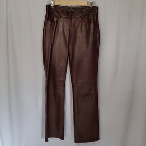 Banana Republic Brown Leather Pants